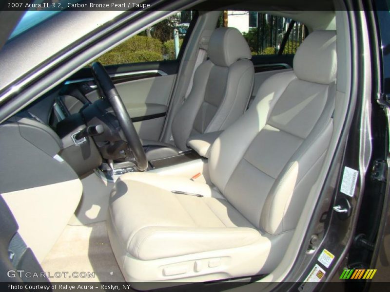 Carbon Bronze Pearl / Taupe 2007 Acura TL 3.2