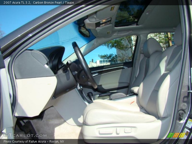 Carbon Bronze Pearl / Taupe 2007 Acura TL 3.2
