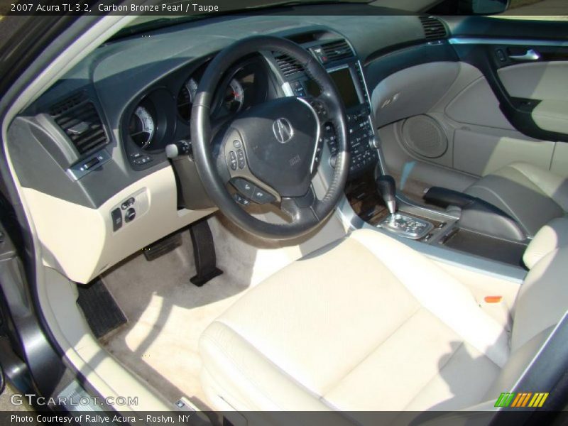 Carbon Bronze Pearl / Taupe 2007 Acura TL 3.2