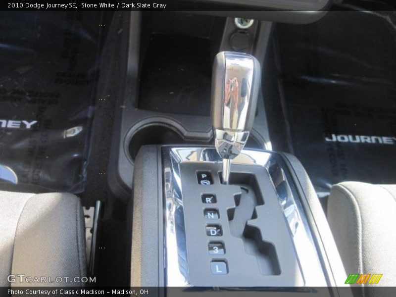 Stone White / Dark Slate Gray 2010 Dodge Journey SE