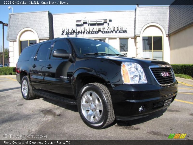 Onyx Black / Ebony 2008 GMC Yukon XL SLE