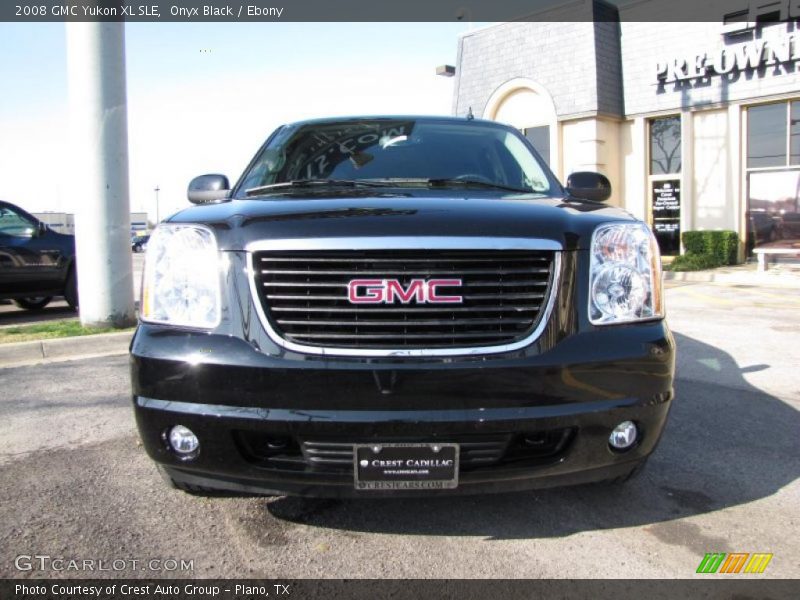 Onyx Black / Ebony 2008 GMC Yukon XL SLE