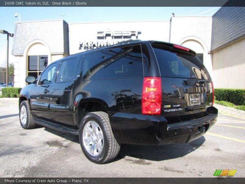 Onyx Black / Ebony 2008 GMC Yukon XL SLE