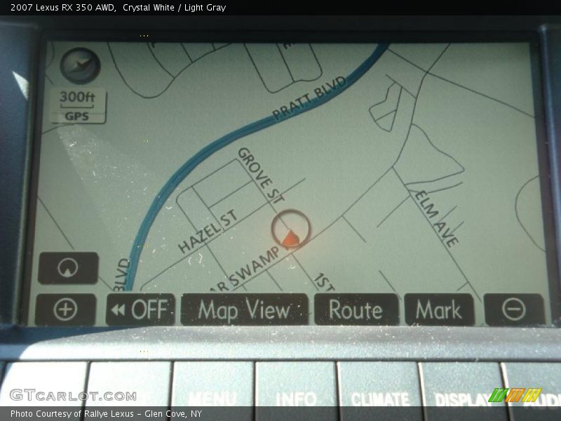 Crystal White / Light Gray 2007 Lexus RX 350 AWD