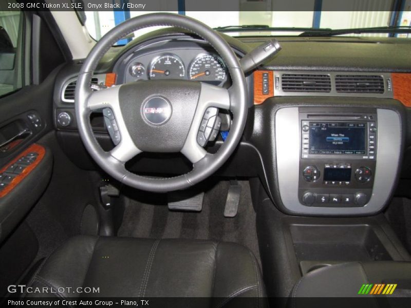 Onyx Black / Ebony 2008 GMC Yukon XL SLE