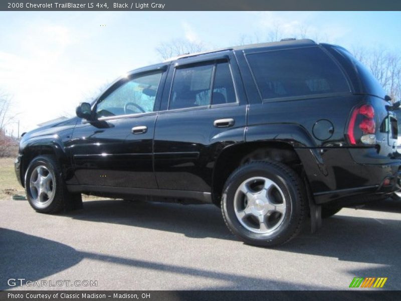 Black / Light Gray 2008 Chevrolet TrailBlazer LS 4x4