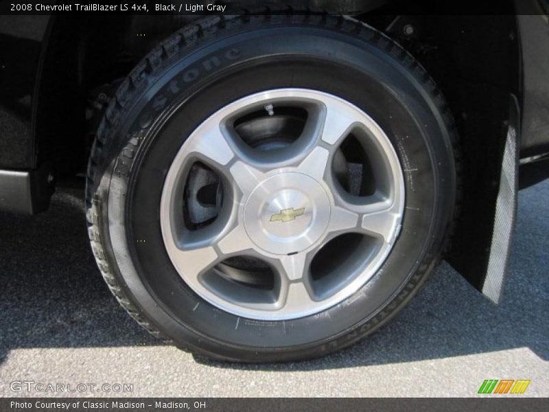 Black / Light Gray 2008 Chevrolet TrailBlazer LS 4x4