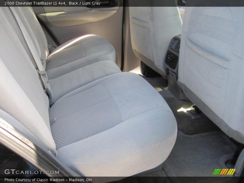 Black / Light Gray 2008 Chevrolet TrailBlazer LS 4x4