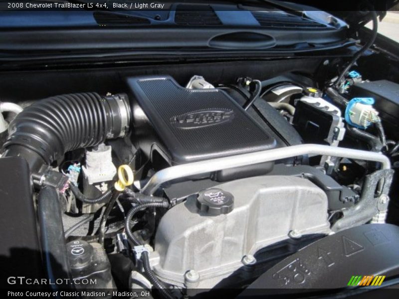 Black / Light Gray 2008 Chevrolet TrailBlazer LS 4x4
