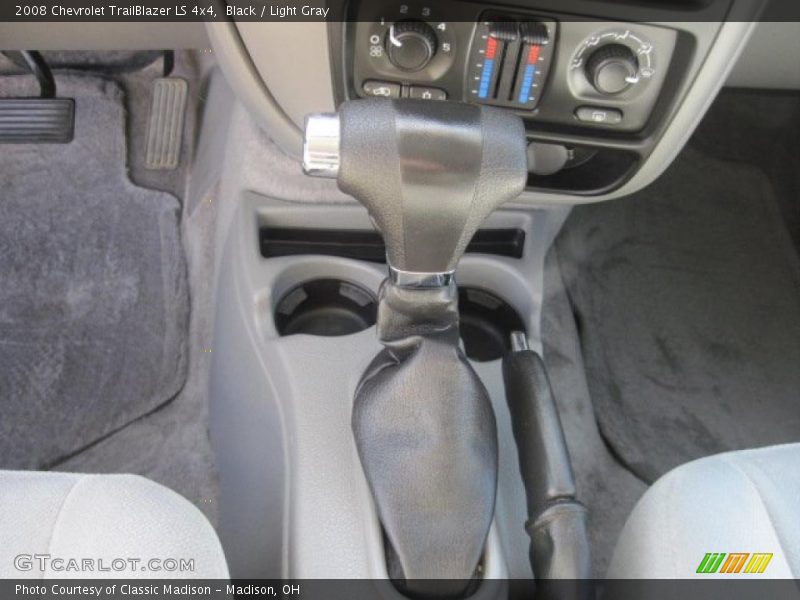 Black / Light Gray 2008 Chevrolet TrailBlazer LS 4x4