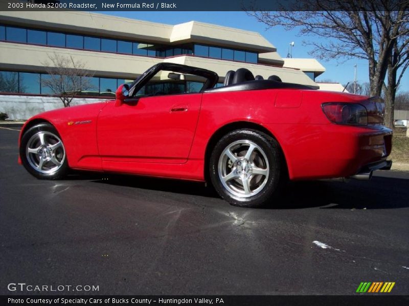 New Formula Red / Black 2003 Honda S2000 Roadster