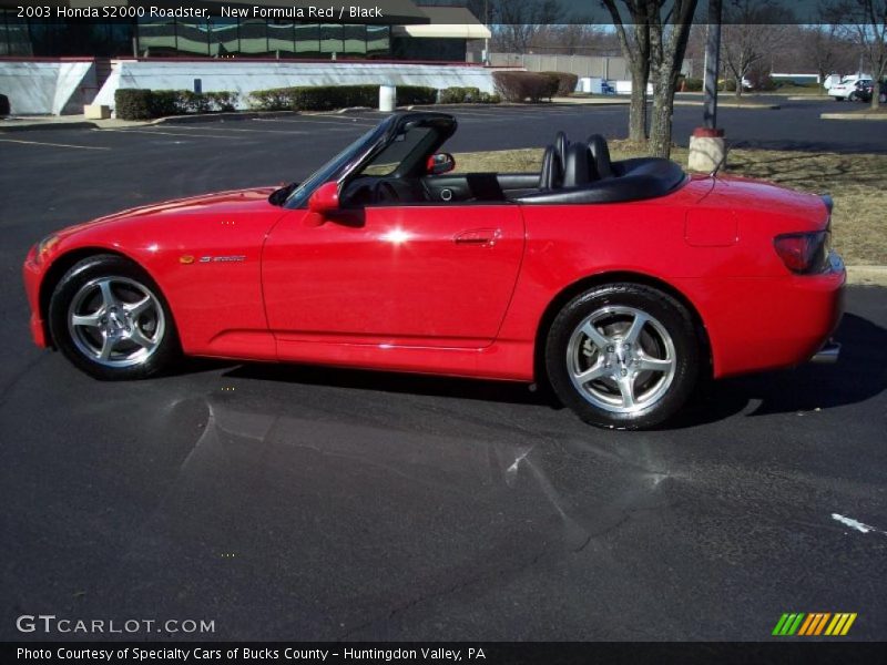 New Formula Red / Black 2003 Honda S2000 Roadster