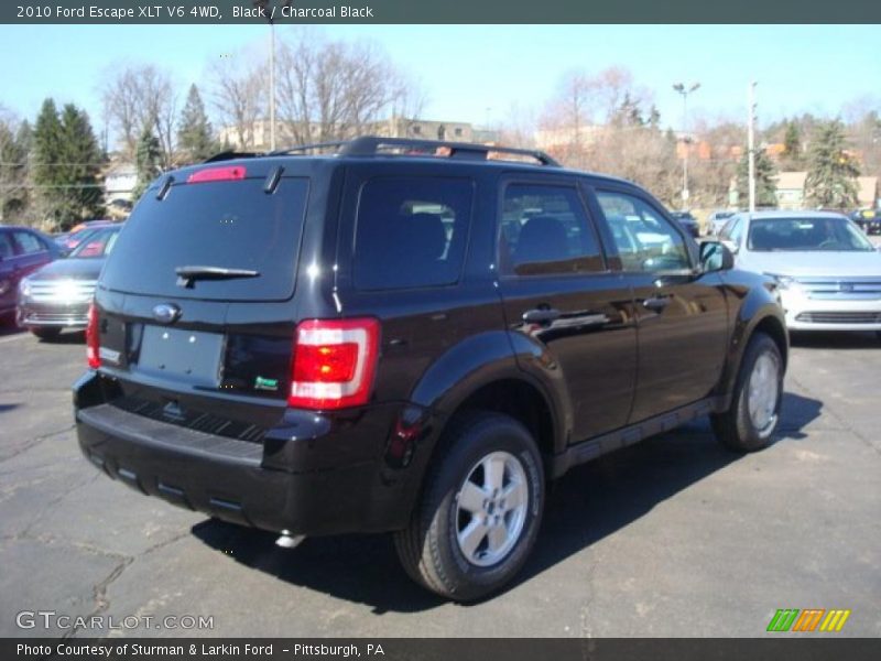 Black / Charcoal Black 2010 Ford Escape XLT V6 4WD