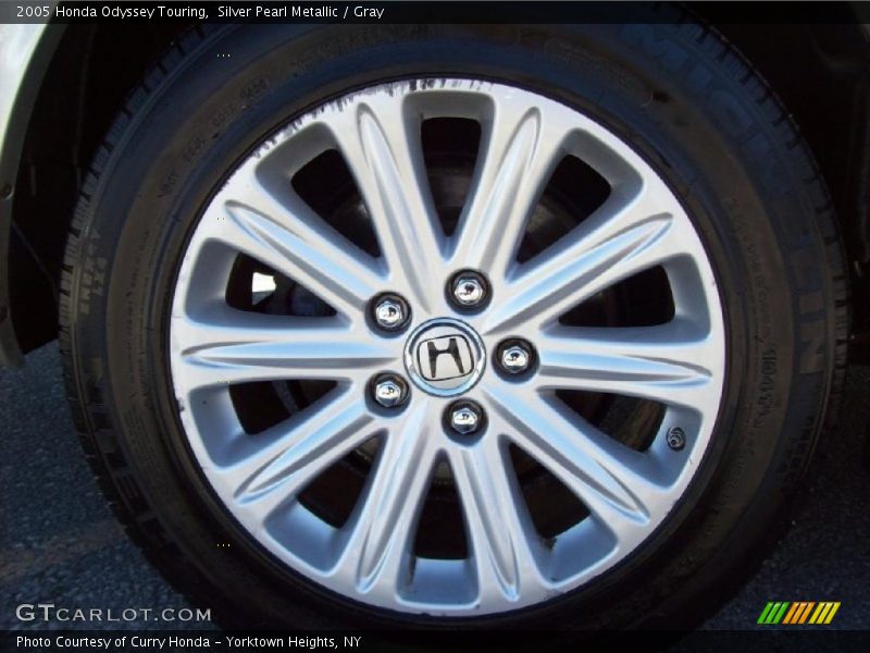Silver Pearl Metallic / Gray 2005 Honda Odyssey Touring