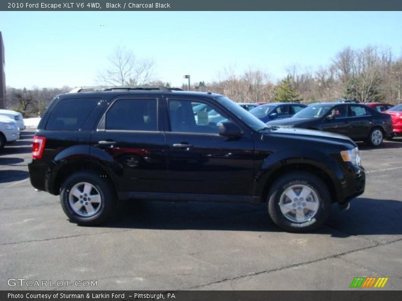 Black / Charcoal Black 2010 Ford Escape XLT V6 4WD