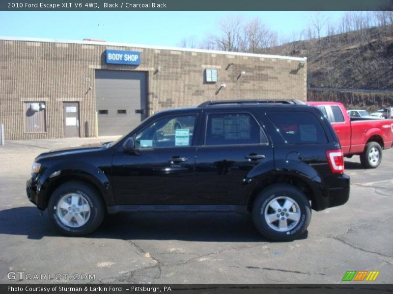 Black / Charcoal Black 2010 Ford Escape XLT V6 4WD