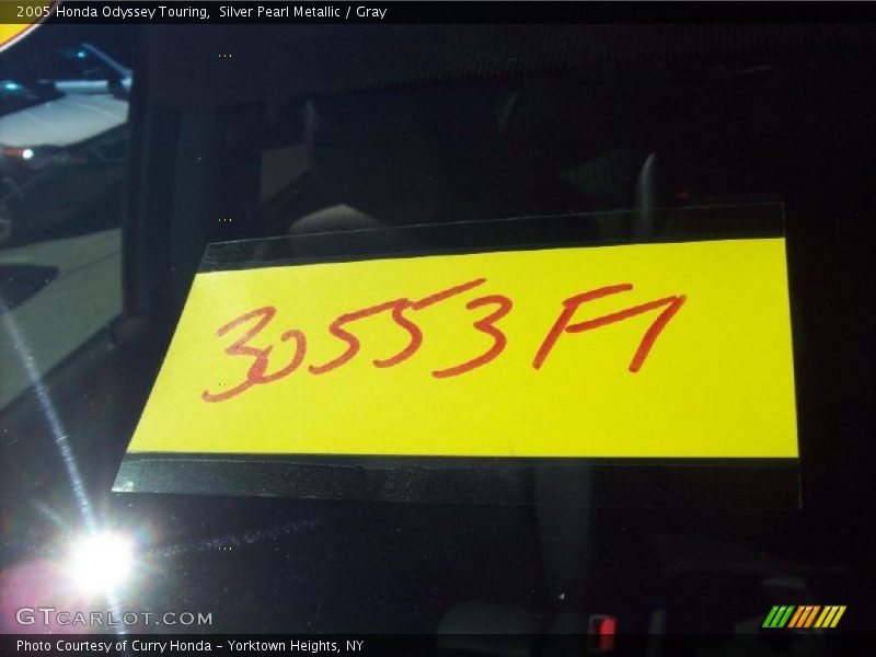 Silver Pearl Metallic / Gray 2005 Honda Odyssey Touring