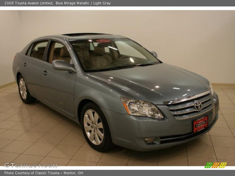 Blue Mirage Metallic / Light Gray 2006 Toyota Avalon Limited