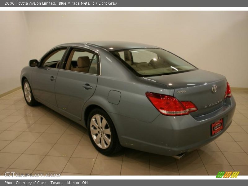 Blue Mirage Metallic / Light Gray 2006 Toyota Avalon Limited