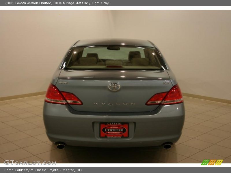 Blue Mirage Metallic / Light Gray 2006 Toyota Avalon Limited
