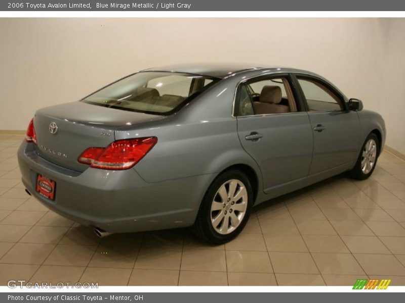 Blue Mirage Metallic / Light Gray 2006 Toyota Avalon Limited