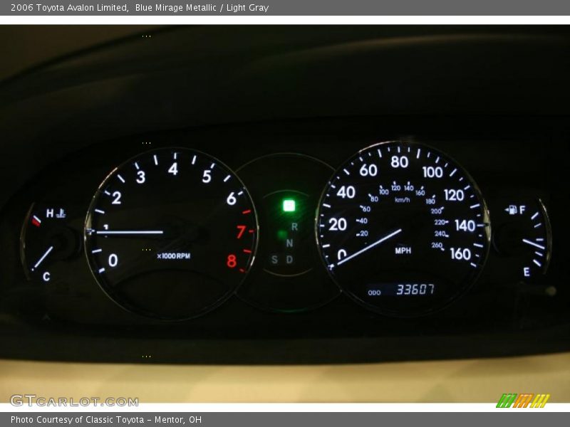 Blue Mirage Metallic / Light Gray 2006 Toyota Avalon Limited