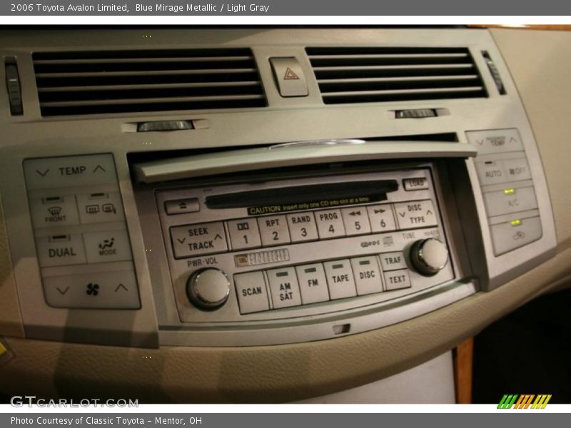 Blue Mirage Metallic / Light Gray 2006 Toyota Avalon Limited