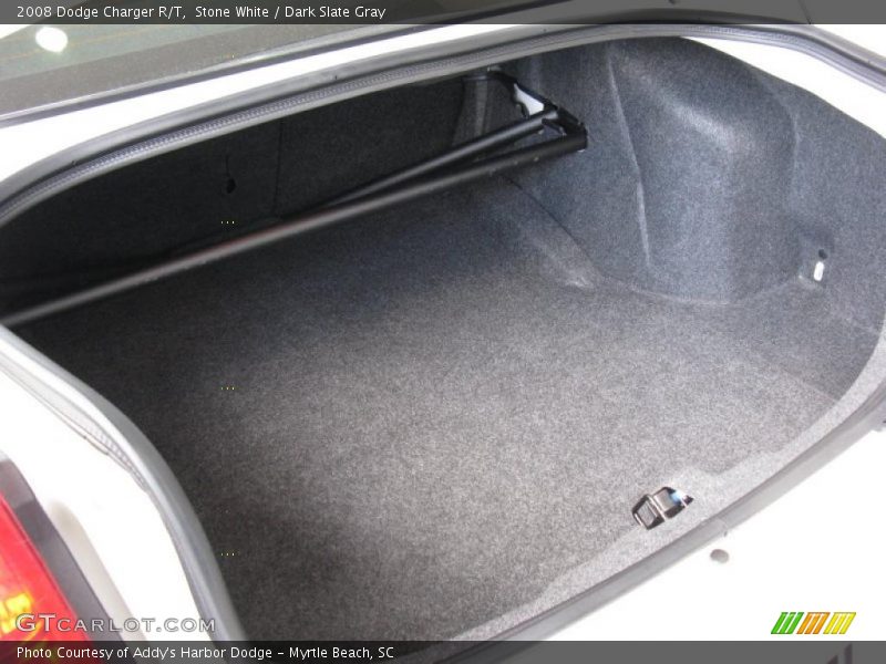 Stone White / Dark Slate Gray 2008 Dodge Charger R/T