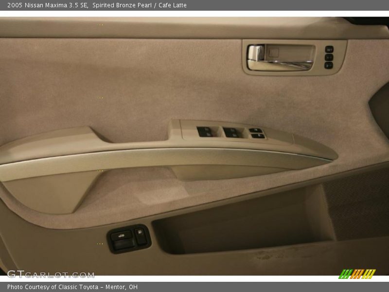 Spirited Bronze Pearl / Cafe Latte 2005 Nissan Maxima 3.5 SE