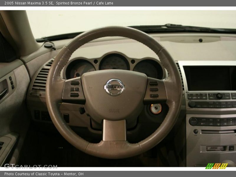 Spirited Bronze Pearl / Cafe Latte 2005 Nissan Maxima 3.5 SE