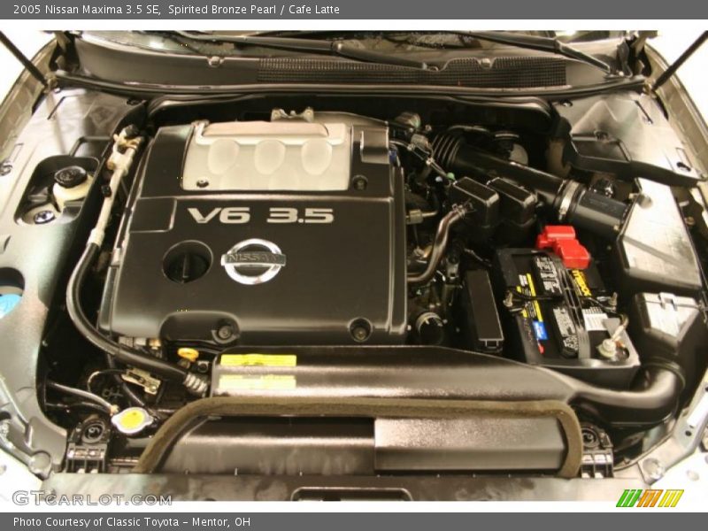 Spirited Bronze Pearl / Cafe Latte 2005 Nissan Maxima 3.5 SE