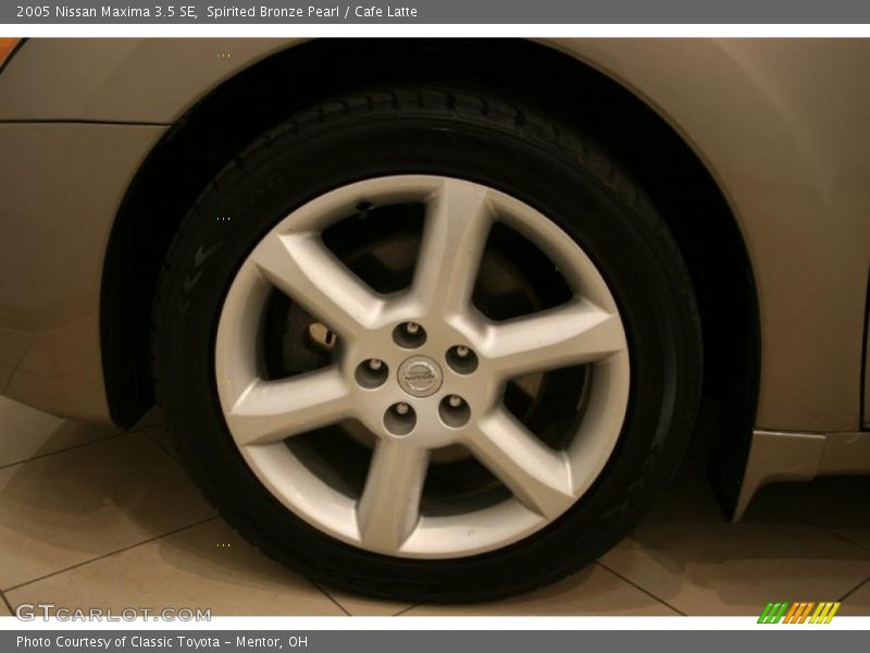 Spirited Bronze Pearl / Cafe Latte 2005 Nissan Maxima 3.5 SE