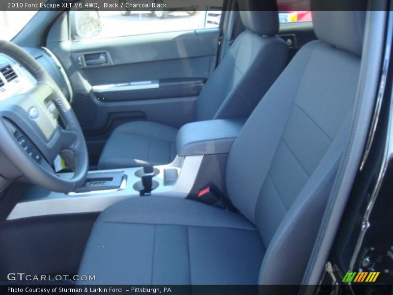 Black / Charcoal Black 2010 Ford Escape XLT V6 4WD