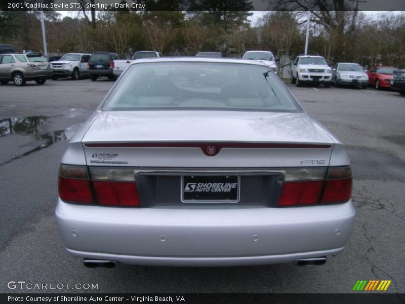 Sterling / Dark Gray 2001 Cadillac Seville STS