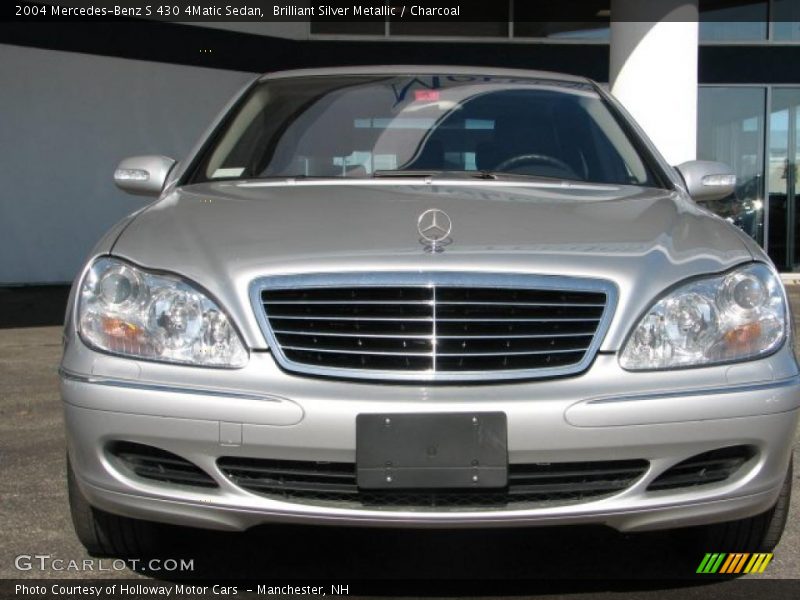 Brilliant Silver Metallic / Charcoal 2004 Mercedes-Benz S 430 4Matic Sedan