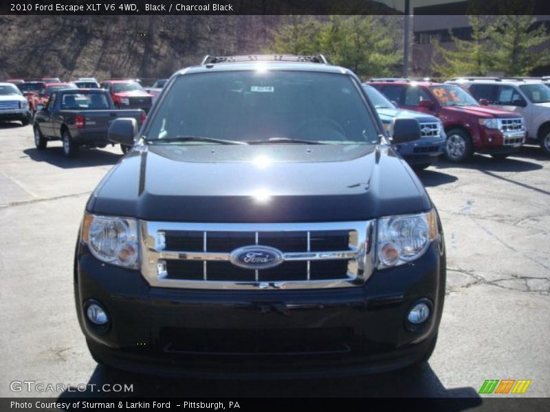 Black / Charcoal Black 2010 Ford Escape XLT V6 4WD