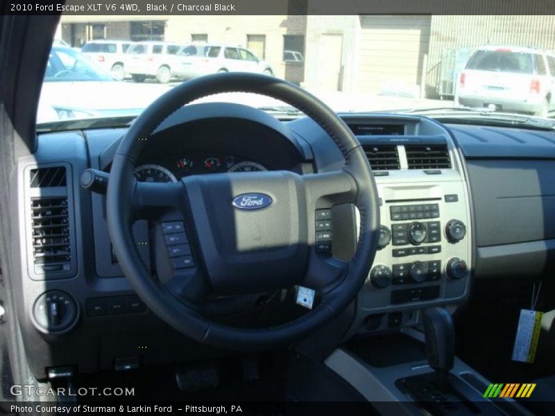 Black / Charcoal Black 2010 Ford Escape XLT V6 4WD