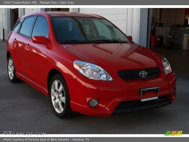 Radiant Red / Dark Gray 2006 Toyota Matrix XRS