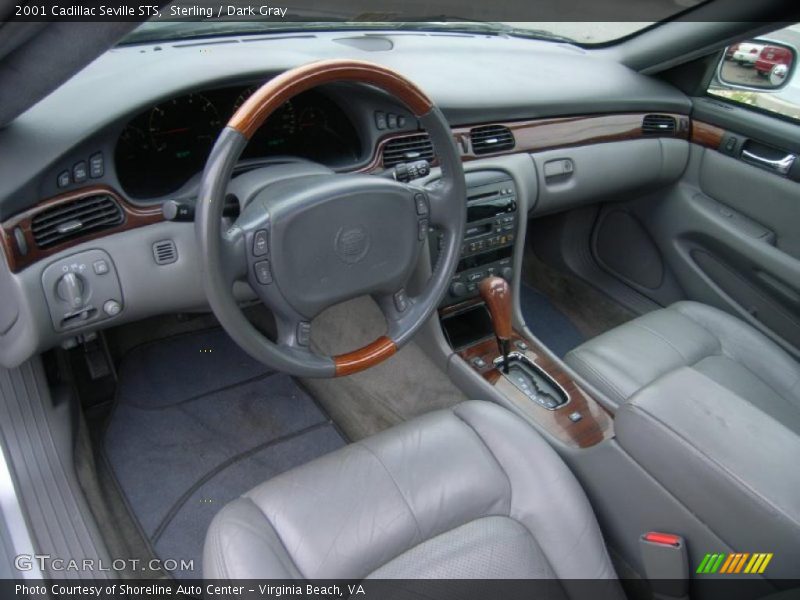 Sterling / Dark Gray 2001 Cadillac Seville STS