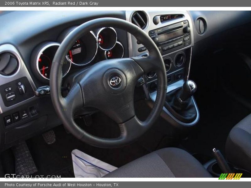 Radiant Red / Dark Gray 2006 Toyota Matrix XRS