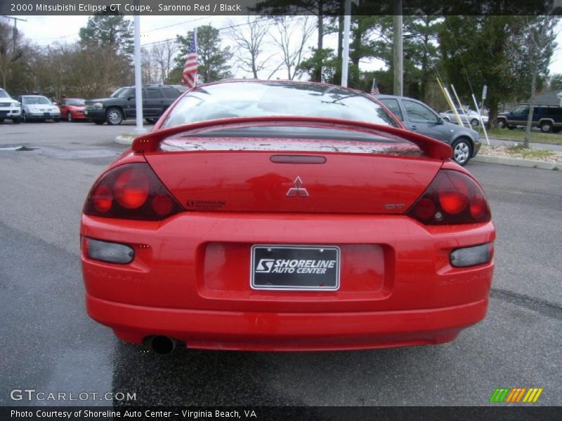 Saronno Red / Black 2000 Mitsubishi Eclipse GT Coupe