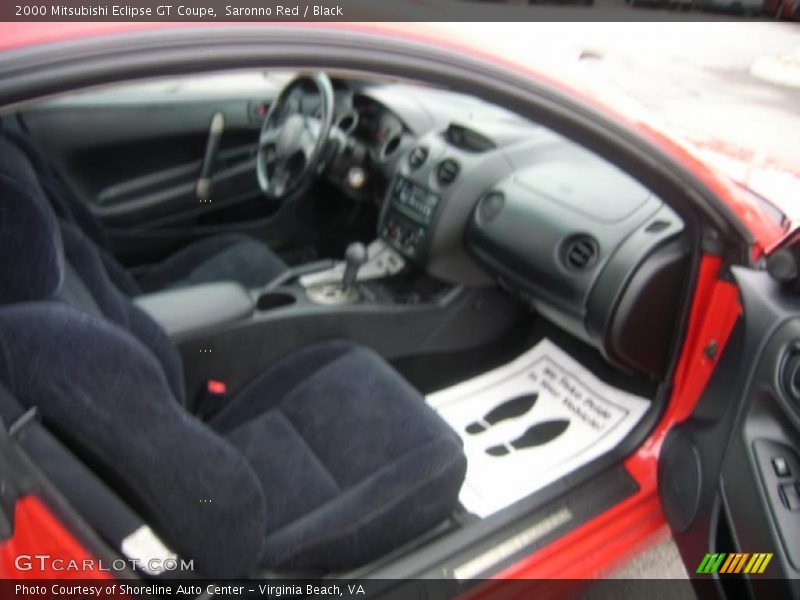 Saronno Red / Black 2000 Mitsubishi Eclipse GT Coupe