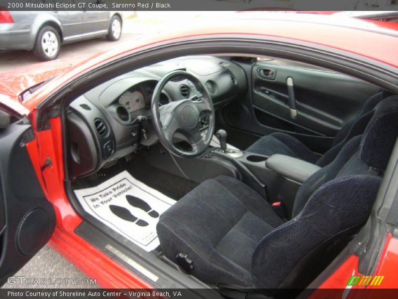 Saronno Red / Black 2000 Mitsubishi Eclipse GT Coupe