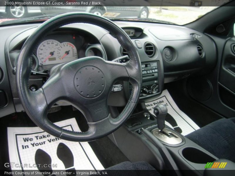Saronno Red / Black 2000 Mitsubishi Eclipse GT Coupe