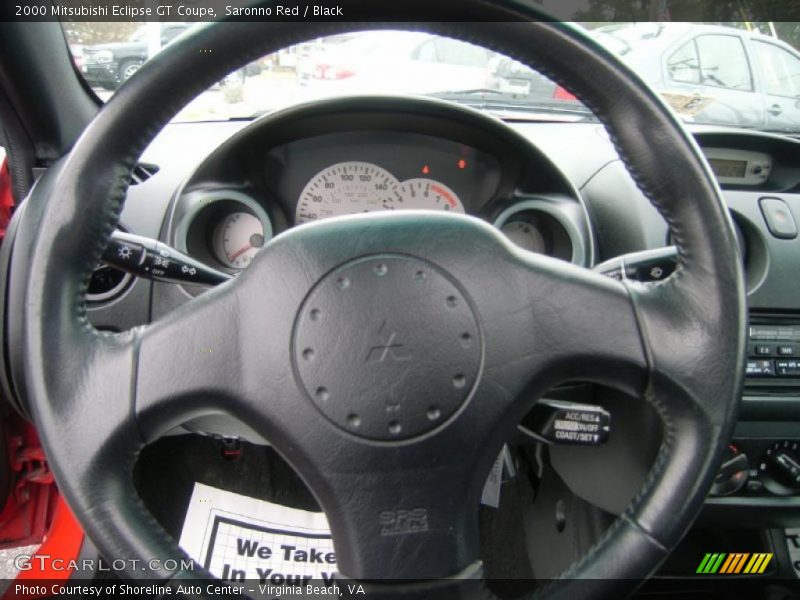 Saronno Red / Black 2000 Mitsubishi Eclipse GT Coupe