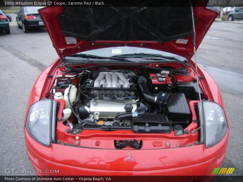 Saronno Red / Black 2000 Mitsubishi Eclipse GT Coupe