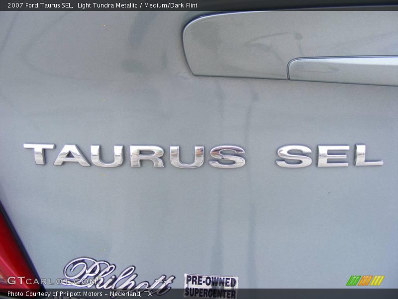 Light Tundra Metallic / Medium/Dark Flint 2007 Ford Taurus SEL