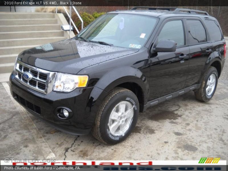 Black / Stone 2010 Ford Escape XLT V6 4WD