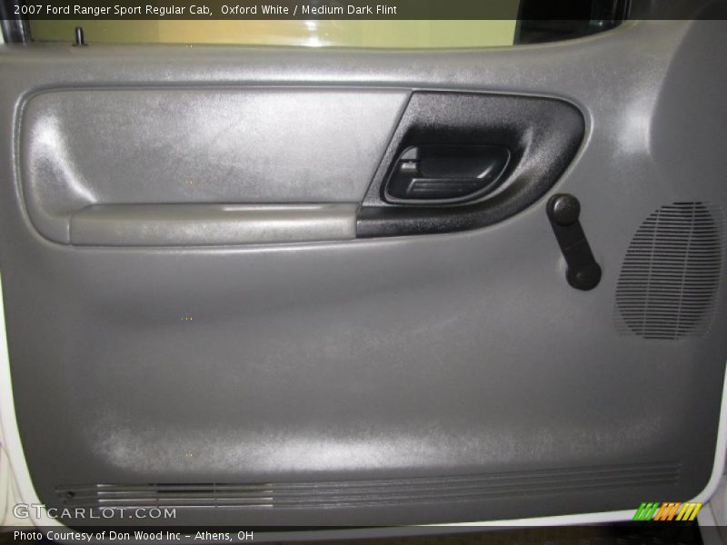 Oxford White / Medium Dark Flint 2007 Ford Ranger Sport Regular Cab