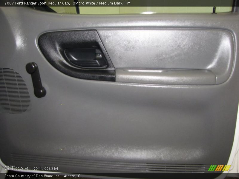 Oxford White / Medium Dark Flint 2007 Ford Ranger Sport Regular Cab